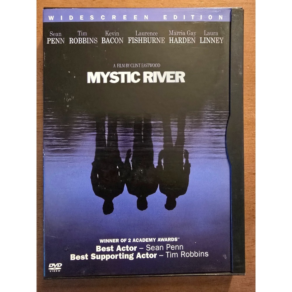 Mystic River (DVD, 2004, Widescreen), Penn, Robbins,‎ Excellent Condition